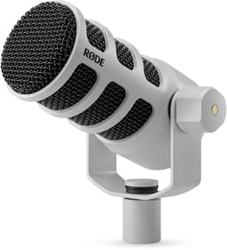 RØDE PodMic USB – Wit – Dynamische Podcastmicrofoon — thumbnail 2