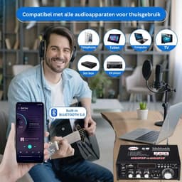Audio Versterker - Stereo Versterker - Amplifier- Complete Set — thumbnail 4