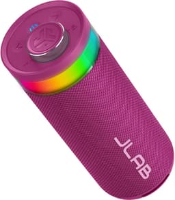 JLab Go Bluetooth Speaker Draadloos - Draagbare Muziekbox - 16 uur Batterijduur - 10 Watt - Bass Boost - IPX6 Waterproof - Multipairing - Instelbare Party Lights - App Equalizer - Roze — thumbnail 2