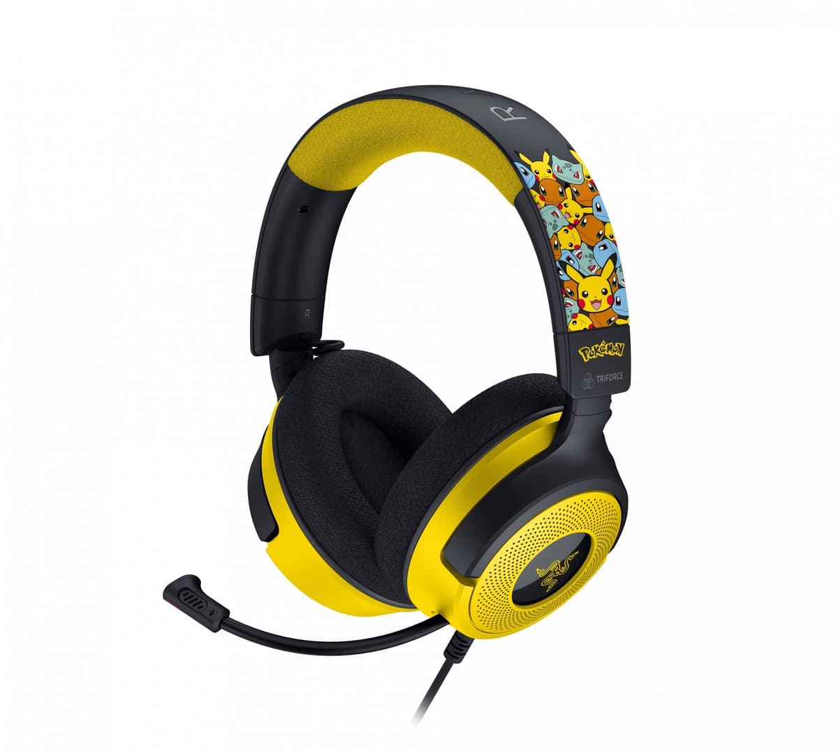 Razer Kraken V4 X - Gaming Headset - Razer Chroma RGB - 7.1 - Pokémon Kanto Starters Edition — afbeelding 1