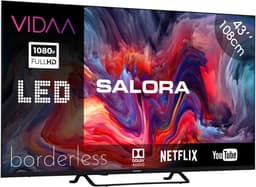 Salora FOD43FV - Smart tv 43 inch - Smart TV - Full HD - VIDAA - 43 inch smart tv - 2025 — thumbnail 4