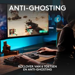 Logitech G413 SE - Mechanisch Gaming Toetsenbord - Qwerty ISO - Zwart — thumbnail 5