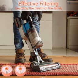 6 Stuks Filter - Wasbaar En Herbruikbaar - Onderdelen Set - Stofzuigerfilter - Geschikt Voor Black + Decker Powerseries Extreme Steelstofzuiger - Stofzuigerfilter Geschikt voor Bsv2020g En Bsv2020p — thumbnail 5
