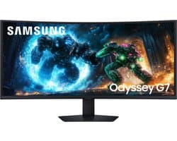 Samsung Odyssey G7 LS40FG756EUXEN - 4K Ultrawide Curved Gaming Monitor - 180Hz - 40 Inch