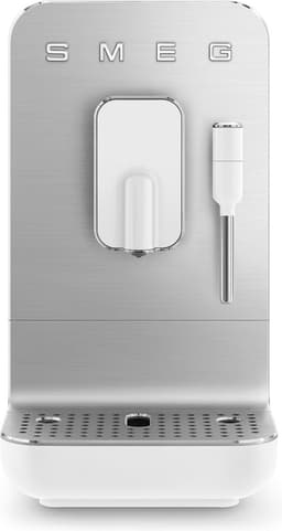 SMEG BCC12WHMEU - Espressomachine - Mat wit - Volautomatisch met stoompijp — thumbnail 1
