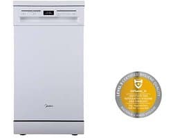 Midea SF 5.45NW - vaatwasser - vrijstaande - 9 couverts - wit