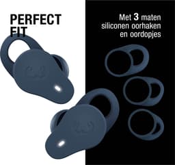 Fresh 'n Rebel Twins Rush - Sport Oordopjes – Active Noise Cancelling – Bluetooth 5.3 - Draadloos – Waterdicht – 36 uur Speeltijd - Steel Blue — thumbnail 3