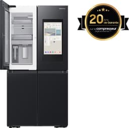 Samsung RF65DG9H0EB1 - Amerikaanse koelkast - French door - Zwart - Touch screen - LED - Op de deur — thumbnail 1