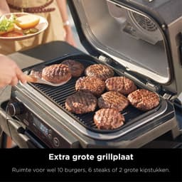 Ninja Woodfire Pro XL - 4-in-1 Elektrische Smart BBQ Grill en Smoker - Inclusief Digitale Braadthermometer - OG850EU — thumbnail 4