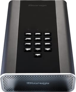 iStorage diskAshur DT2 - externe harde schijf - 24 TB - Zwart - Grafiet — thumbnail 2