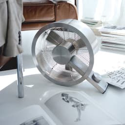 Stadler Form Q Vloerventilator – Brushed Metal – 2400 m³/u – Stil & Design – 3 standen - 40 m² / 100 m³ — thumbnail 5