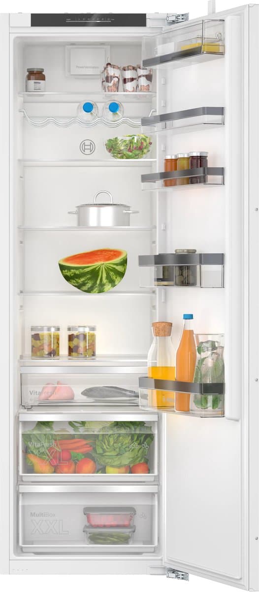 Bosch KIR81ADD0 - Serie 6 - Vrijstaande koelkast - 177.5 x 56 cm - Zeer stil - VitaFresh XXL 0°C: houd etenswaren langer vers met extra ruime vershoudlades - SoftClose - Led verlichting — afbeelding 1