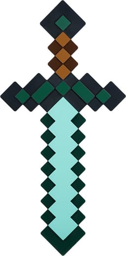 Minecraft Diamond Sword Light – Officieel Gelicentieerde Lamp met 3 Lichtmodi, USB‑C of Batterijvoeding, Gamer Kamerdecoratie- Paladone — thumbnail 1