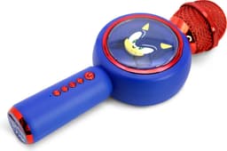 Sonic the Hedgehog - draadloze karaoke microfoon voor kinderen - oplichtend LED display - speaker - met stemeffecten — thumbnail 4