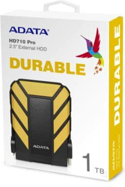 ADATA DashDrive Durable HD710 Professional - Externe harde schijf - 1 TB Geel — thumbnail 4