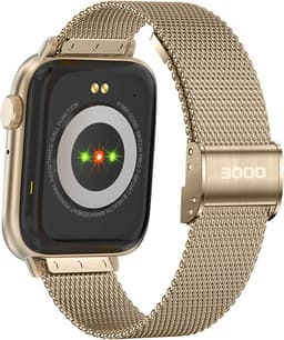 OOQE WATCH PRO 7 - Smartwatch Dames | Elegant Design | Bellen en Gebeld Worden | Berichten Inzien |Gezondheidsanalyse | Sportanalyse | Stress en Slaap Management | Nederlandstalig | Barst- en Krasbestendig | Goud — thumbnail 4