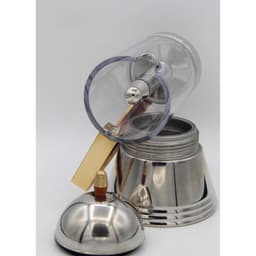 G.A.T. Italia Cristal RVS 4-kops - Percolator 200ml - Inductie - Made in Italy — thumbnail 2