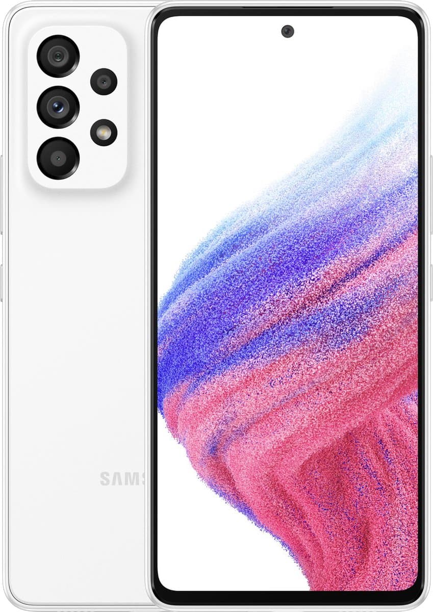 Samsung Galaxy A53 - 128GB - Awesome White — afbeelding 1