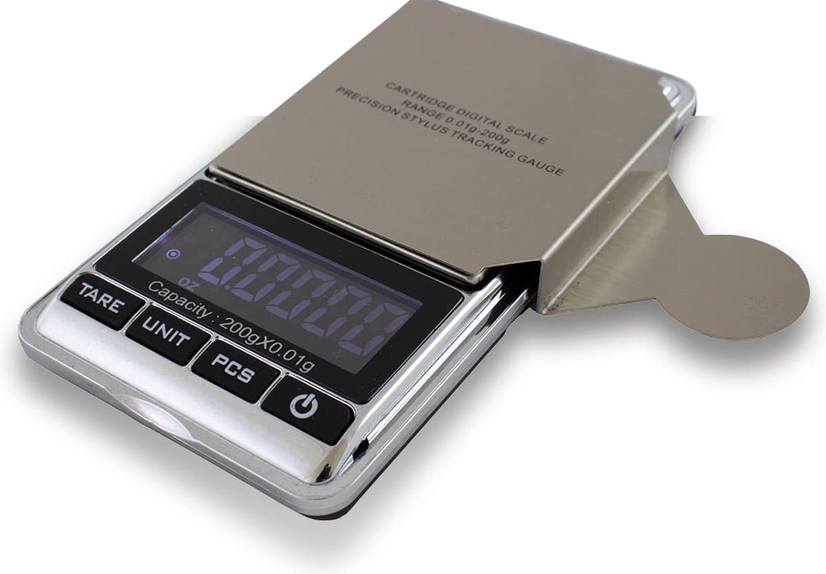 Ludic Audio Aure Naalddrukweger  - Naalddrukmeter - Mini Naalddrukweegschaal - Naalddruk Meter voor Platenspeler- High End Naalddruk Weegschaal - Naalddruk Weger Voor Draaitafel Accessoires - Naalddrukweger — afbeelding 1
