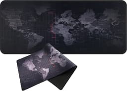 Muismat - Gaming Mousepad XXL - Onderlegger - Grote Muismat - 90x40 CM - Wereldkaart - Rheme — thumbnail 1