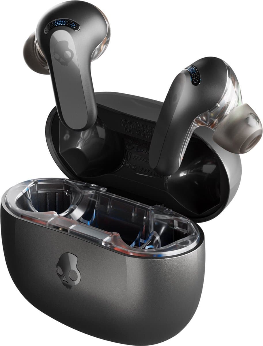 Skullcandy Rail ANC True Wireless in-Ear - Oordopjes Draadloos - Oortjes Draadloos Bluetooth – Zwart — afbeelding 1
