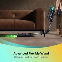 Vactidy V15 Max draadloze stofzuiger, 65kPa krachtige zuigkracht, 600W motor, 60 min looptijd, flexibele buis, groenlicht stofdetectie, antiklos borstel, 6-laags filtratie, 1,5L stofbak — thumbnail 4