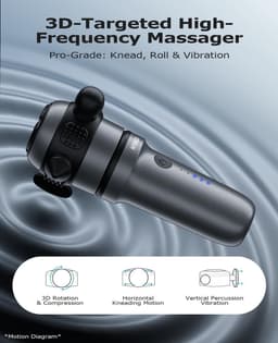 Massage Gun Mini – Draadloos Massageapparaat – Lichtgewicht & Draagbaar – Deep Tissue – Automatische Uitschakeling — thumbnail 5