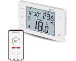 Slimme kamerthermostaat - WiFi en app voor verwarmings- en koelsystemen
