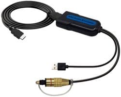 HDMI ARC-audio-extractor - 192 kHz/24 bit - HDMI high-definition audio-converter - Optische Toslink SPDIF-uitgang - Zwart - 67*35*15 mm - Kabellengte 150 cm - Geschikt voor HDTV's - ARC/EARCTV naar optische soundbar - Home cinema