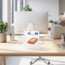 Externe Harde Schijf - Mobiele Opslag - Data Opslaan - Schok en Waterbestendig - 4 TB - Oranje — thumbnail 5