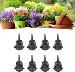 Bonsai Mestmandanden, Slow Release Meststoffen, Vogelbestendig Deksel, 100 Pcs Pack, voor Potplanten, Vetplanten, Orchideeën, Draagbare Mesh -manden — thumbnail 3