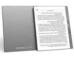E-booklezer van 5.76 inch met HD-aanraakscherm, elektronische lezer voor Android met 1GB RAM + 32GB ROM, quadcoreprocessor, 198ppi, draagbare WiFi-e-booklezer voor kinderen, volwassenen en senioren (GRIJS)