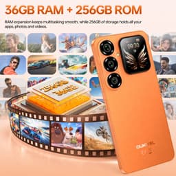 OUKITEL P2 PLUS 5G Smartphone 36GB RAM-256GB ROM-6.7 inch 120HZ FHD+-50MP Camera-Android16 — thumbnail 2
