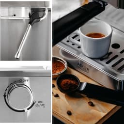Adler AD4390 - Volautomatische Espressomachine - Druk 20 bar - LCD Bedieningspaneel - Thermoblok Technologie — thumbnail 4
