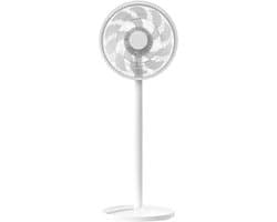 Staande Ventilator - Vloerventilator Geruisloos - Ruimte Koelen - Energiebesparende Modus - 24x35.5x24 cm - Wit