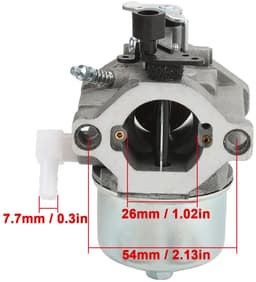Dailygoods - Carburetor - Vervangende carburateur voor grasmaaier - Geschikt voor diverse motoren - Hoogwaardige vervangingsonderdelen - Eenvoudige in... — thumbnail 3
