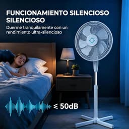 Cventrix Ventilator - Ventilatoren - Ventilator Staand - Statiefventilator - Multifunctionele Staande Ventilator - 125 cm — thumbnail 2