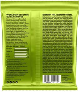 Ernie Ball Regular Slinky - Elektrische Gitaarsnaren - 10-46 - Nickel Wound - Industrie Standaard — thumbnail 3