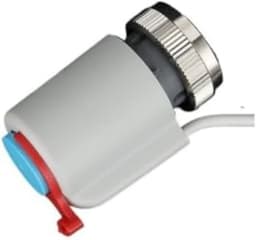 Slimme Thermostaat Actuator - Elektrische Klep - Vloerverwarming Regelen - Dubbele Temperatuurmodus - 7x7x8 cm - Wit — thumbnail 1