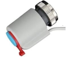 Slimme Thermostaat Actuator - Elektrische Klep - Vloerverwarming Regelen - Dubbele Temperatuurmodus - 7x7x8 cm - Wit
