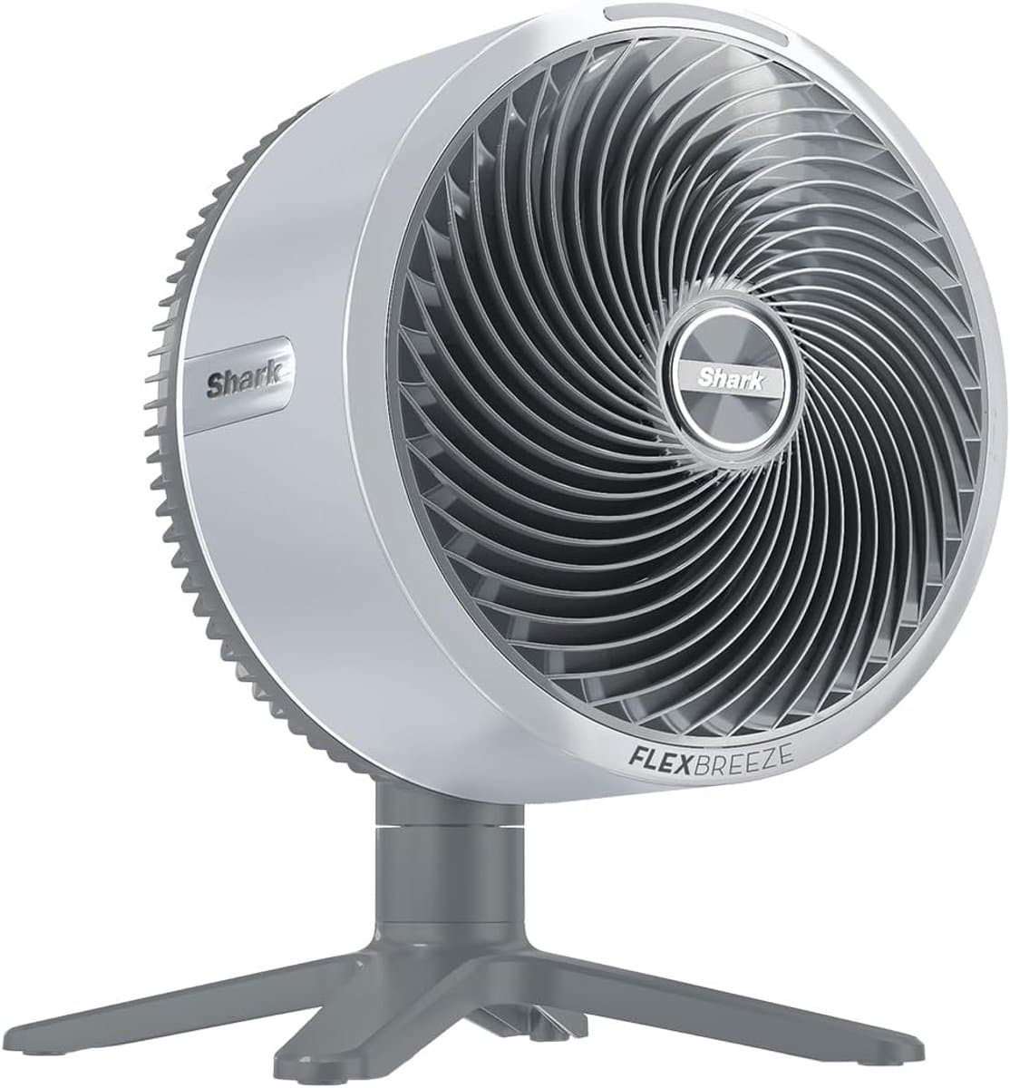 Draadloze Tafelventilator op Accu - Ventilator voor Binnen & Buiten - Oplaadbaar - 5 Snelheden - Oscillerend - Zwart — afbeelding 1