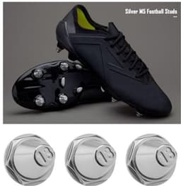 12-delige voetbalschoennoppen vervangende set compatibel met aluminium voetbalnoppenset B — thumbnail 3