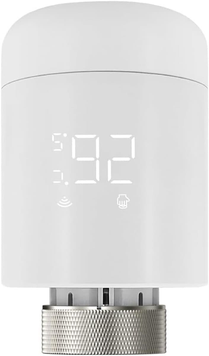 Slimme Radiator Thermostaat - Verwarming Controller - Energie Besparen - Geen Hub Nodig - 9 x 5.3 cm - Wit — afbeelding 1