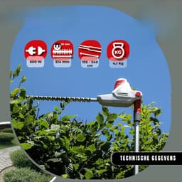 QORA® HeggenQORAaar ElectriQORA - HeggenQORAaar - Grastrimmers- Grijs- 3cmx 1cmx 1cm — thumbnail 3