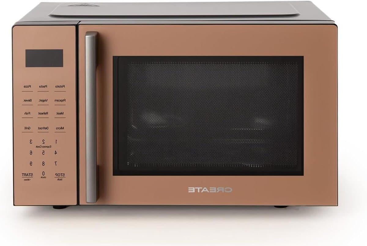 Magnetron met grill - Oven combi - Snel koken - 8 automatische programma's - 23 liter inhoud - Zwart — afbeelding 1