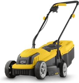 Grasmaaier elektrisch compact met opvangbak verstelbare maaihoogte 1300W motor maaibreedte 32 cm voor kleine gazons — thumbnail 1