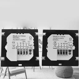 Slimme thermostaat - Vloerverwarming bediening - Energie besparen - App bediening - 11 x 11 x 5 cm - Wit — thumbnail 5