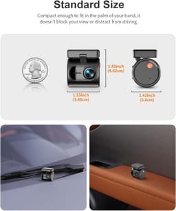Mini Dashcam - QHD - Spraakbediening - Nachtzicht - Voor Auto — thumbnail 2