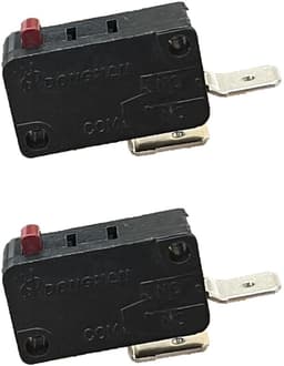 SnelShoppen - KW3A Magnetron Deurschakelaar, 16A 125/250V, Powerless Open, Vervangonderdeel voor Magnetron, 2 Stuks — thumbnail 1