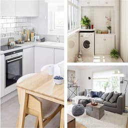 Magnetron Oven Rek - Keuken Organizer - Keuken Opbergen - Stabiel Roestvrij Staal - 60 cm - Zilver — thumbnail 2